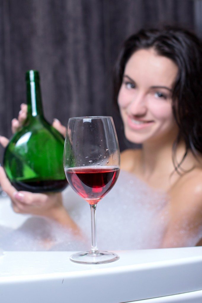 Top 10 Craziest Beauty Treatments 5 red wine bath