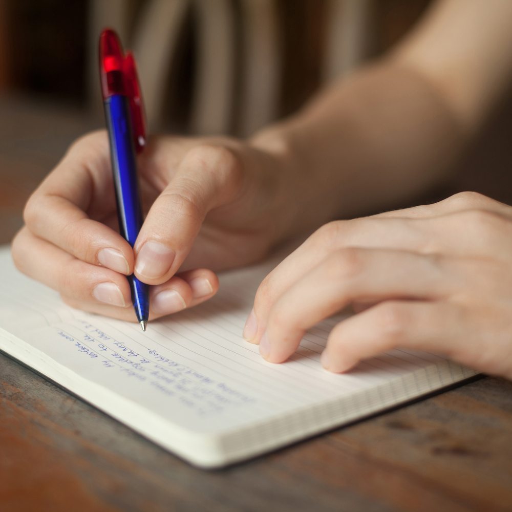 Put those Thoughts on Paper 