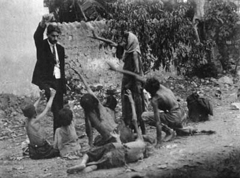 10 Things You Should Know About the Armenian Genocide 6 Turkish Soldier Terrorizing young Armenians