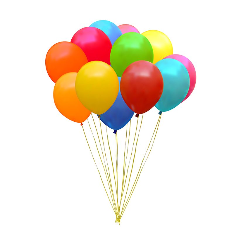 Balloons. You must be kidding.