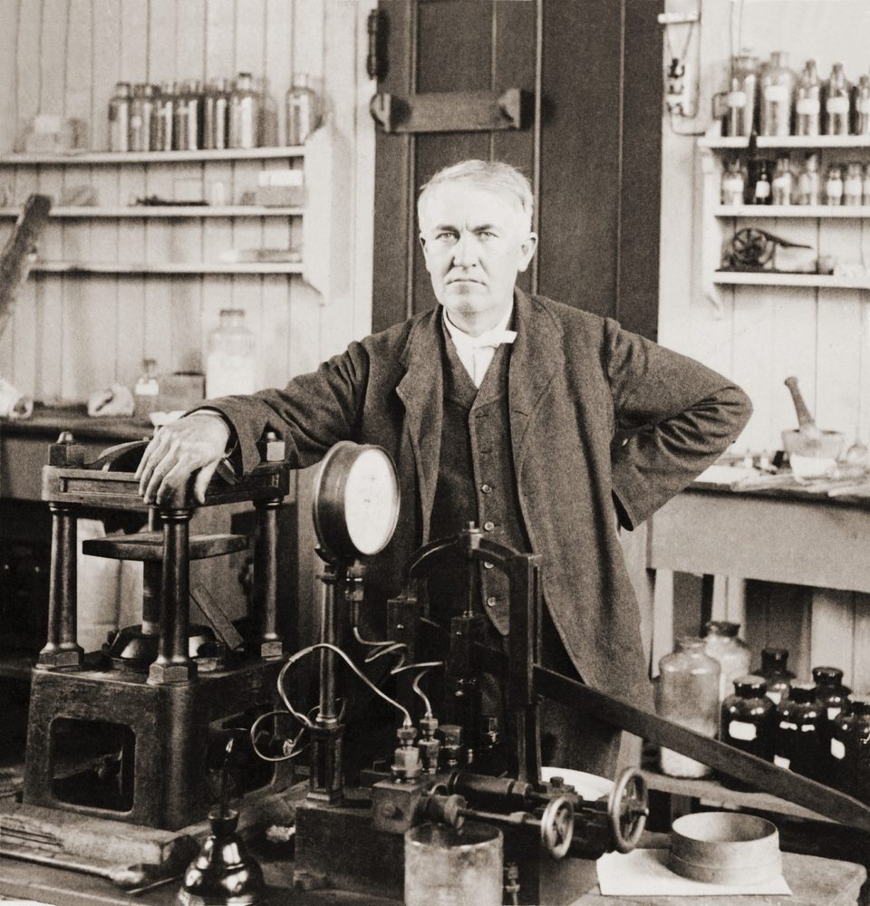Nikola Tesla idolized Thomas Edison.  Edison later betrayed him.