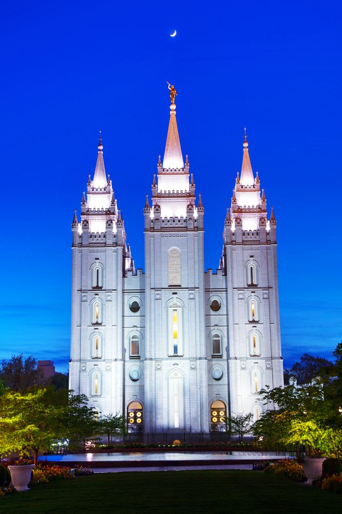 The Top 10 Wacky Things You Should About Mormonism. The Salt Lake City Mormon Temple in Salt Lake City, Utah