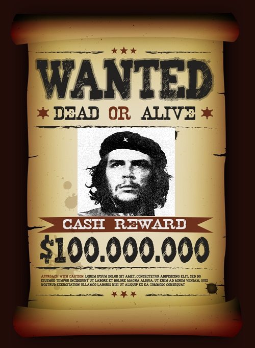 A bounty was placed on Che Guevara's head