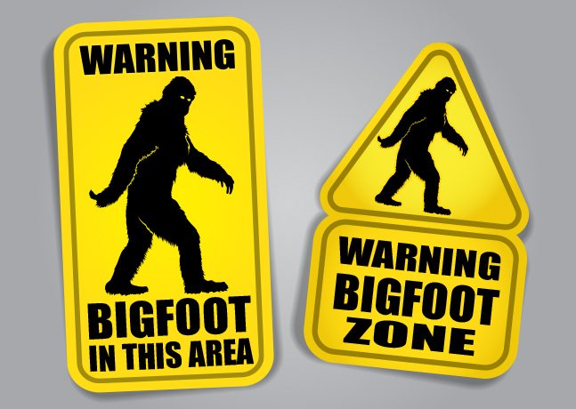 Bigfoot is real.  I take it back.
