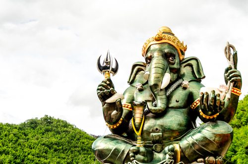 Ganesha feels left out.
