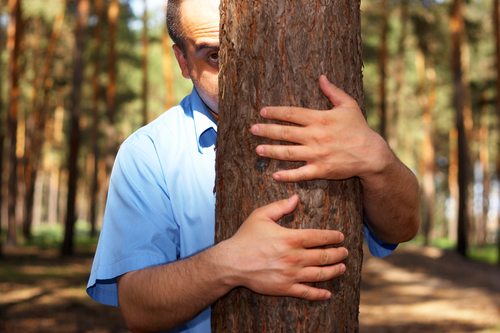Go to the park. But don't be shy.