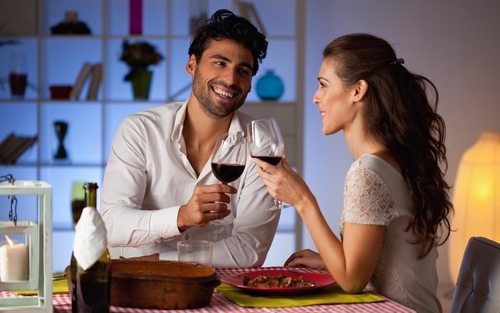 Top 10 Ingredients for the Perfect First Date 4 Keep the conversation flowing. Some great wine will help.