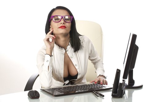 Once you're married, you'd better get a new secretary.