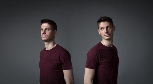 Darnay and Carton.  Dopplegangers