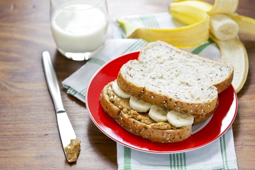 Elvis Presley, the King, had a weakness for peanut butter and bananas.