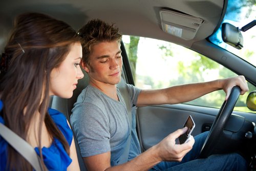 Teens texting while driving!  That's my worst driver nightmare.