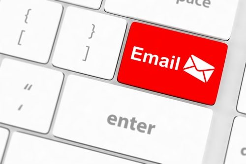 E-mail was invented by a young nerd child.