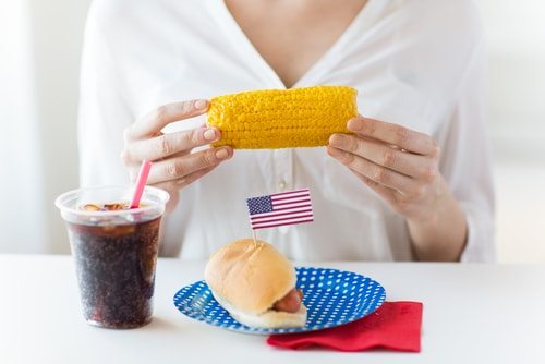 Corn.  As American as soda and hotdogs