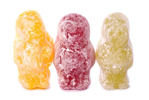 Jelly Babies maim.