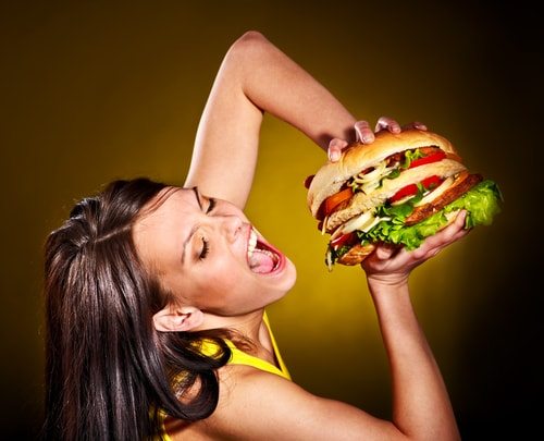 Try eating a huge burger. Hold on, that sounds like it will make me sleepy. What is this?