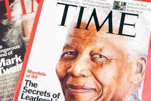 Yes that Time Magazine. The one that did stories on Nelson Mandela.