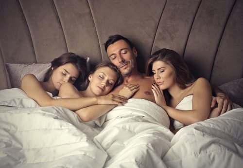 Boost testosterone naturally by getting some sleep. Sleeping partners optional.