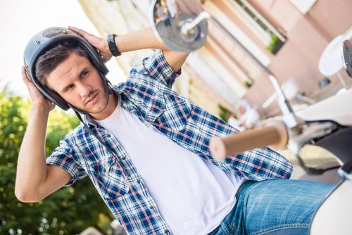 Strap on some cranium protection.