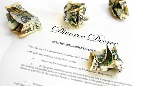Divorce is all about taking a pile of most of your money and setting it on fire.