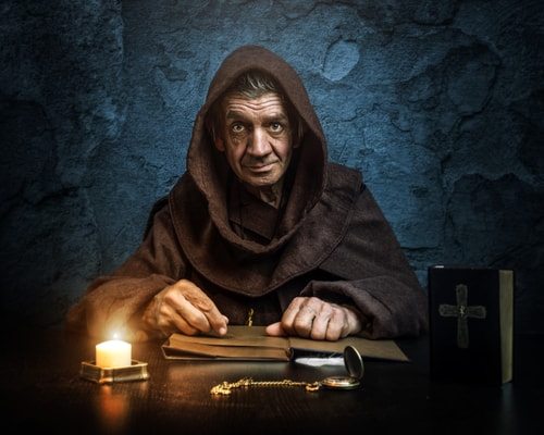Top 10 Reasons Jesus Christ Existed 5 Monks like this guy totally run a tight ship when it comes to the gospels.