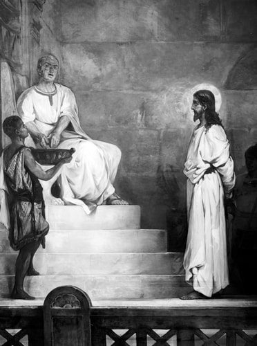 Top 10 Reasons Jesus Christ Existed 3 Pontius Pilate was in town for Jesus's crucifixion.