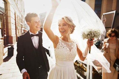 The perfect fantasy wedding. Emphasis on fantasy.