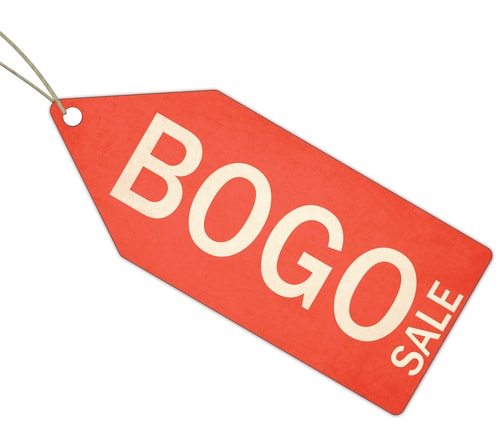 BOGO. Get a deal!