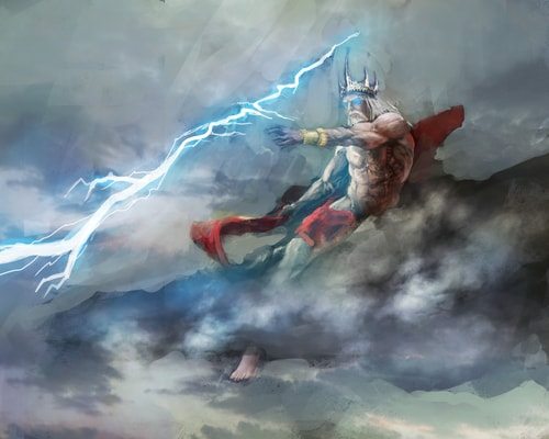 God don't write no wimpy nerd books. He throws frickin' lightning bolts when making a point.