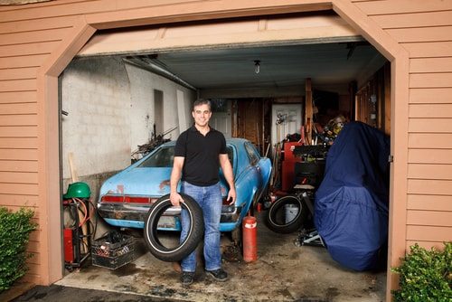Hoarders always start with good intentions. I'm totally gonna fix this ole beater!