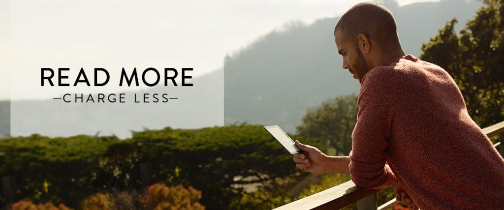 The Kindle Oasis Reads like a book.