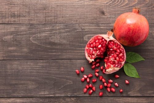 The original forbidden fruit.  The pomegranate. Yup. The pomegranate.