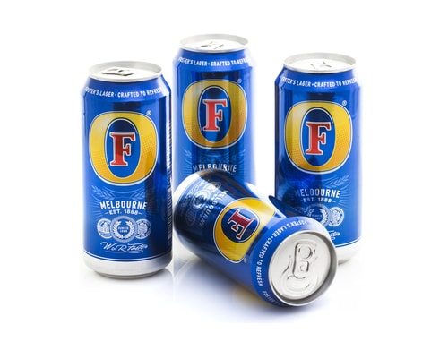 Pretty sure Fosters is Australian for Beer