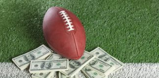 There's money in them thar footballs.