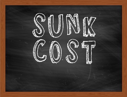 Learn to avoid the sunk cost fallacy. 