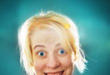 Be aloof not eager or crazy like this lady